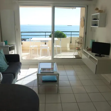 Apartment 2 Pieces Avec Terrasse, Vue Mer, Bien Equipe A - Fr-1-472a-227 Sete