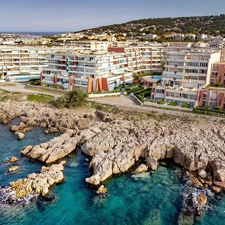 Apartment 2 Pieces Avec Terrasse, Vue Mer, Bien Equipe A - Fr-1-472a-227 *